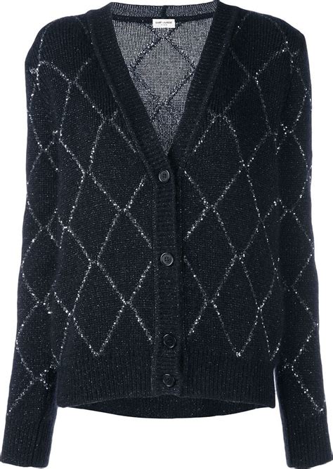 cardigan yves saint laurent|KNITWEAR .